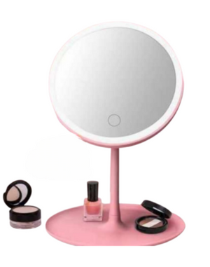 Espejo de Maquillaje Luz Led Recargable
